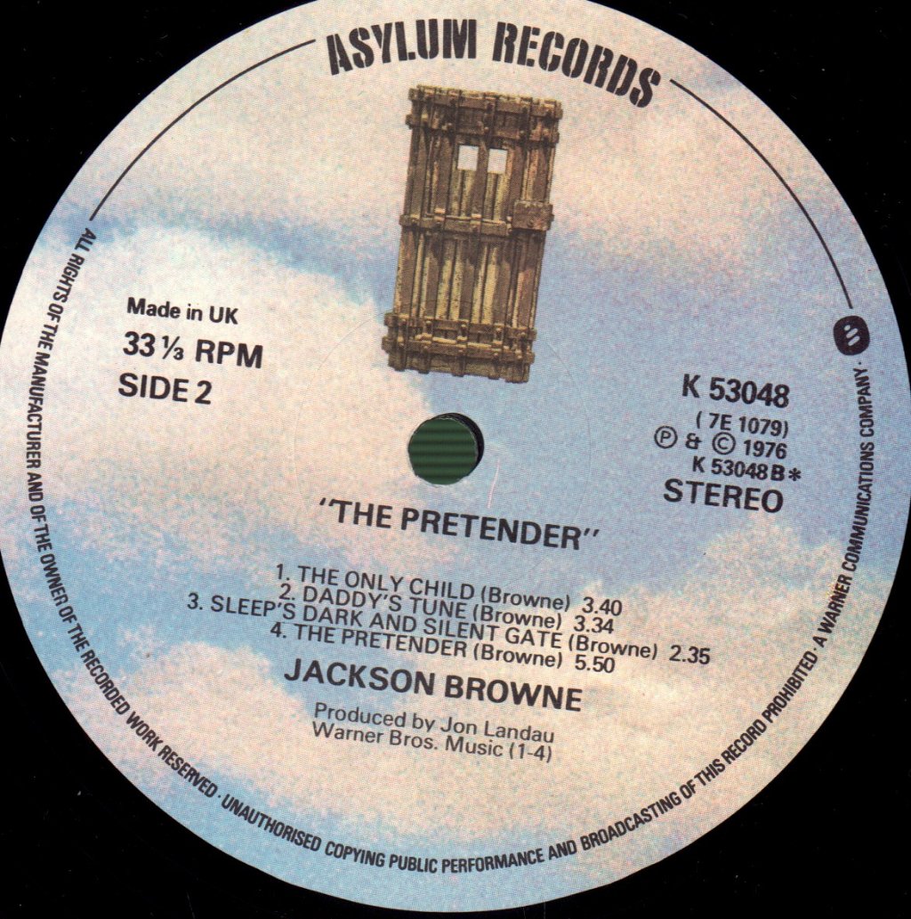 Jackson Browne - Pretender - Lp