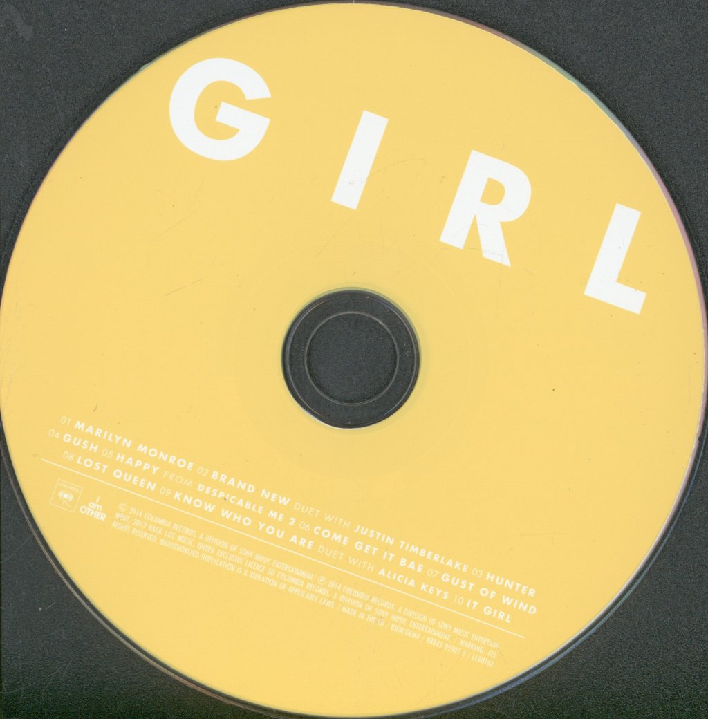 Pharrell Williams - Girl - Cd