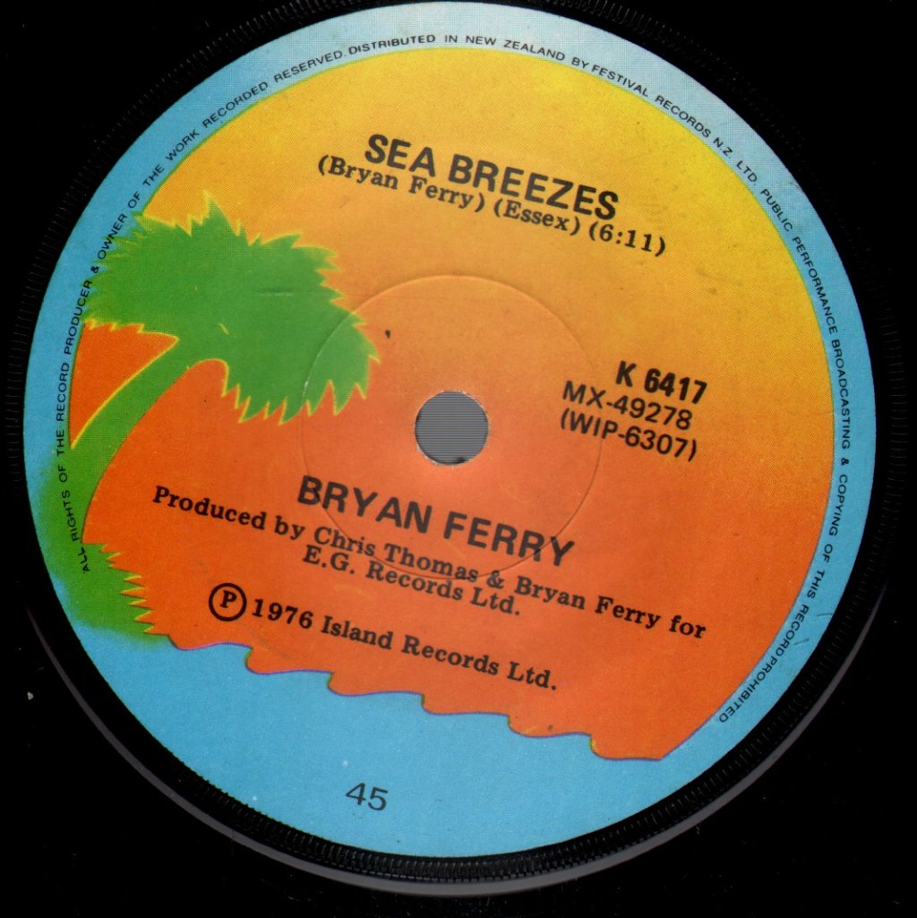 Bryan Ferry - Let's Stick Together - 7 Inch
