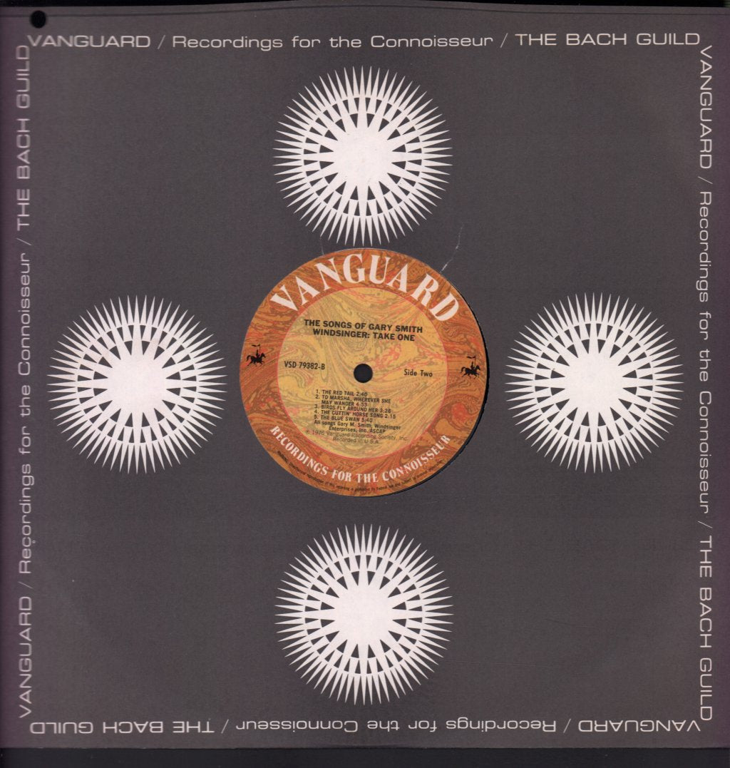 Gary Smith (Folk) - Windsinger Take One The Songs Of - Lp