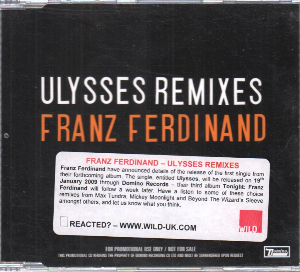 Franz Ferdinand - Ulysses (Remixes) - Cd