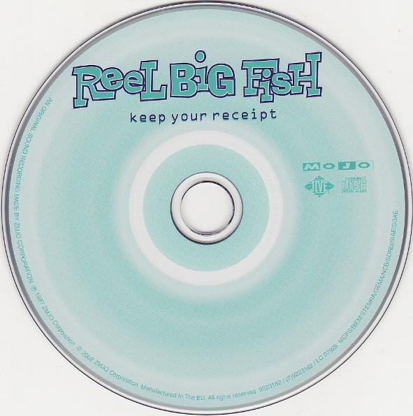 Reel Big Fish - Keep Your Receipt - Cd
