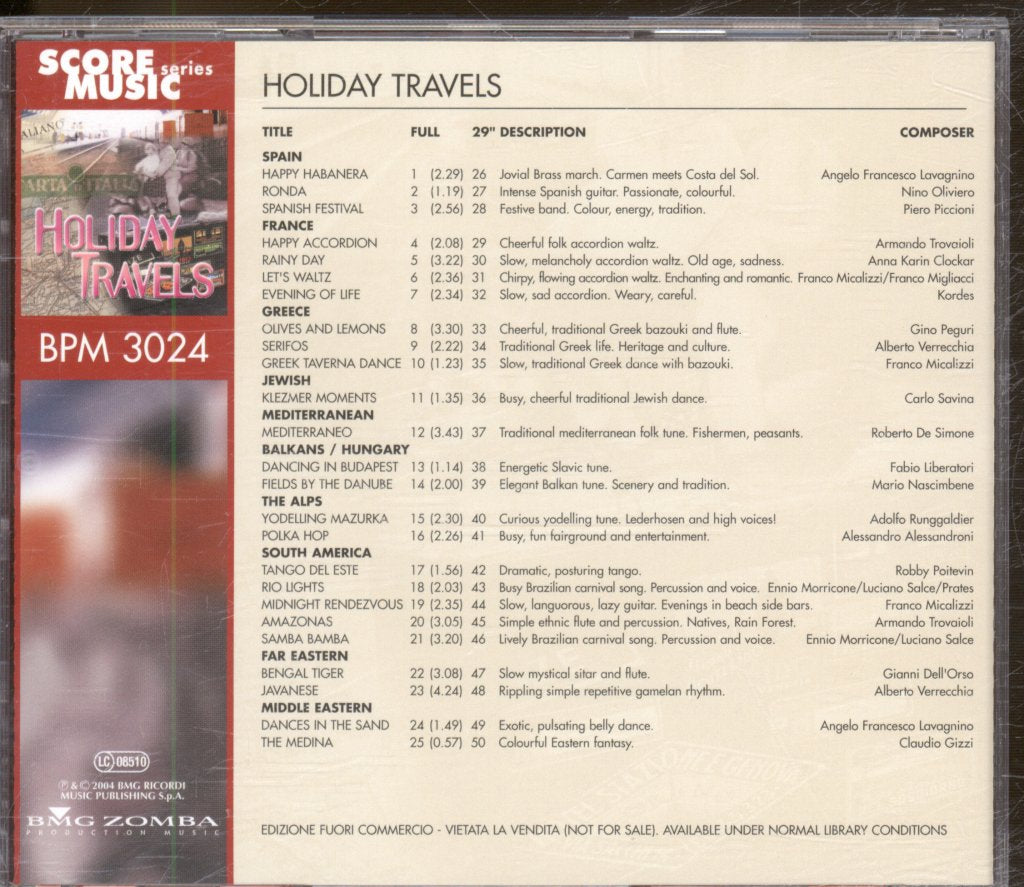 Various Artists - Holiday Travels - Cd