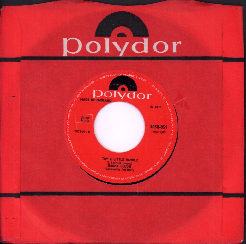 Bobby Bloom - Montego Bay - 7 Inch