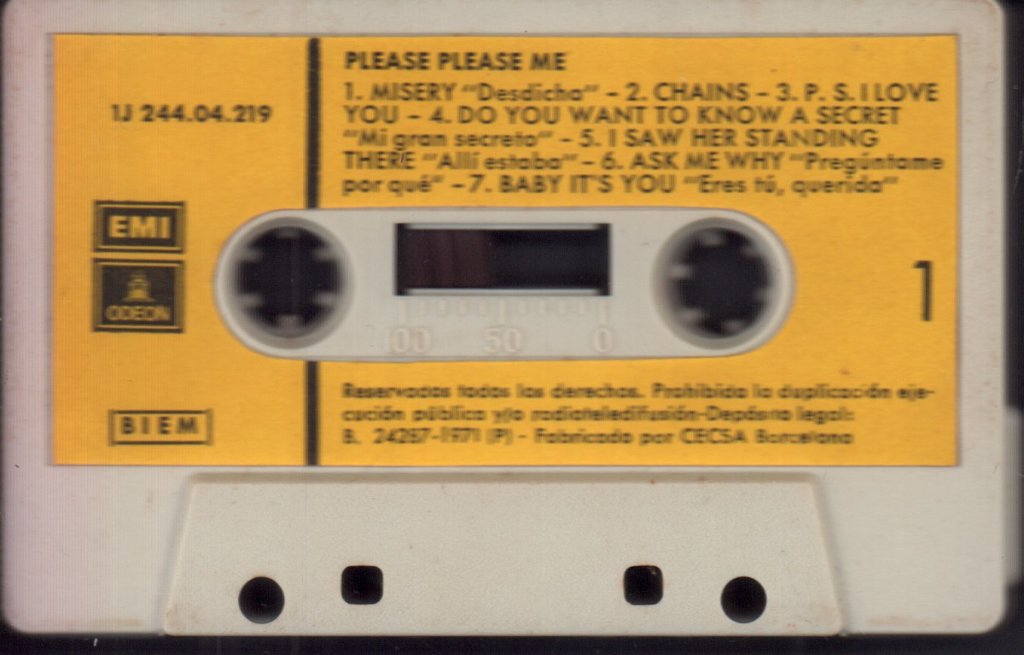 Beatles - Please Please Me - Cassette