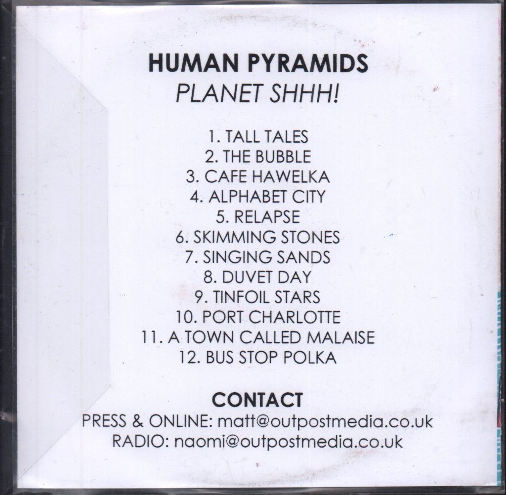 Human Pyramids - Planet Shhh - Cdr