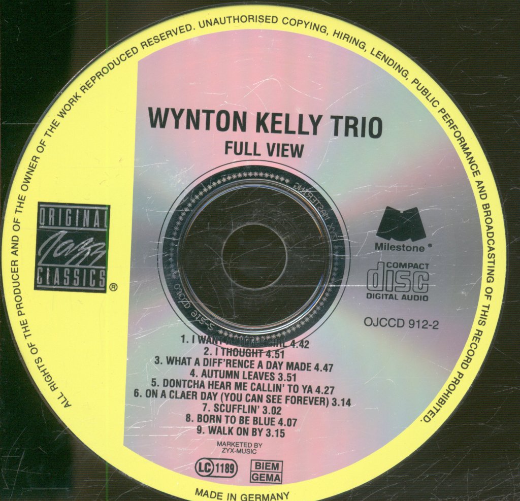 Wynton Kelly Trio - Full View - Cd