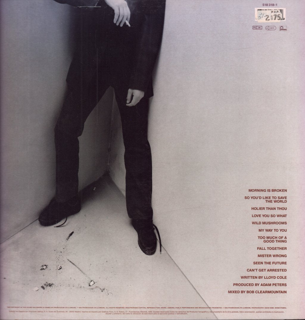 Lloyd Cole - Bad Vibes - Lp