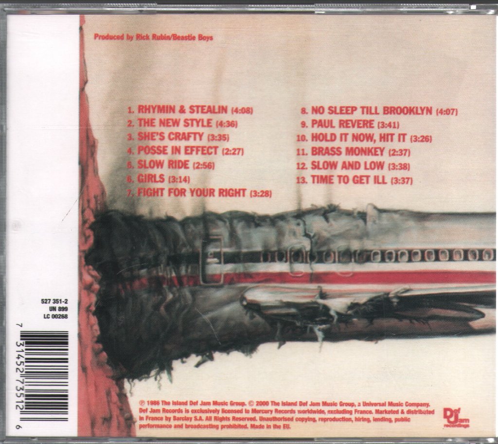 Beastie Boys - Licensed To Ill - Cd