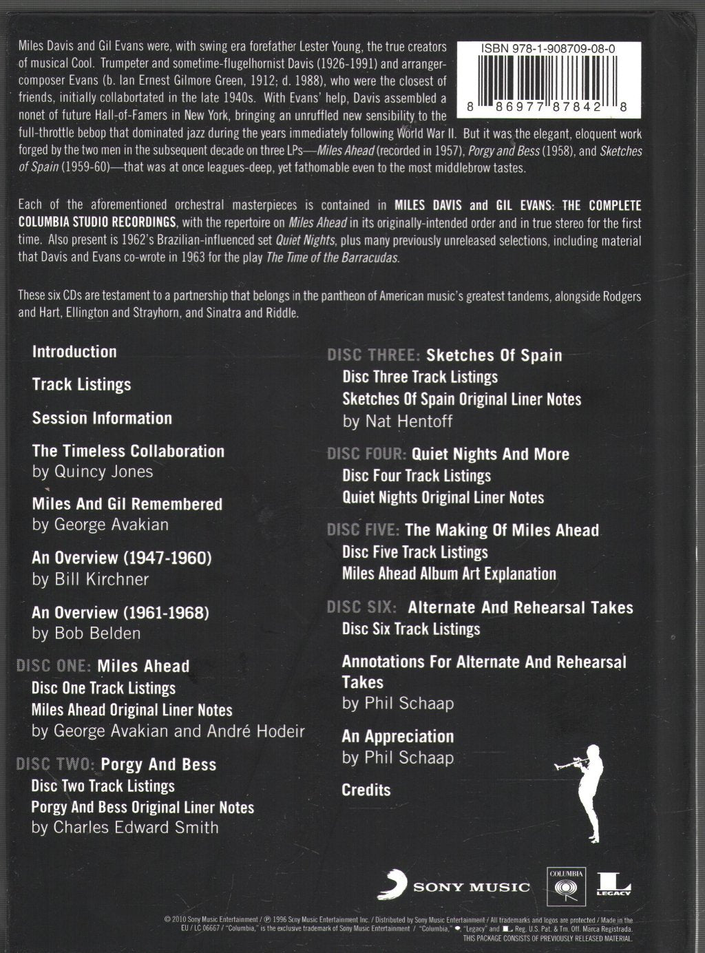 Miles Davis & Gil Evans - Complete Columbia Studio Recordings - Cd Set