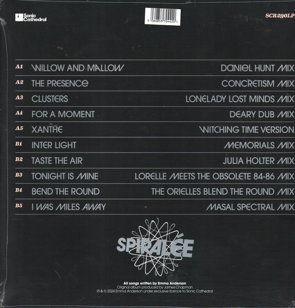 Emma Anderson - Spiralée: Pearlies Rearranged - Lp