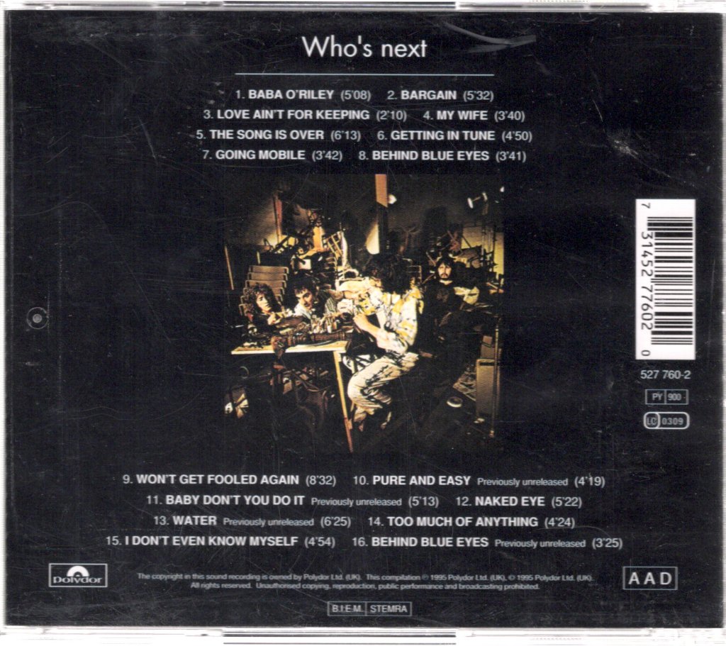 Who - Who's Next - Cd