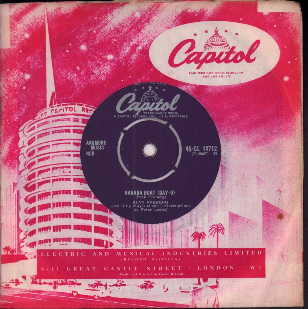 Stan Freberg - Banana Boat - 7 Inch
