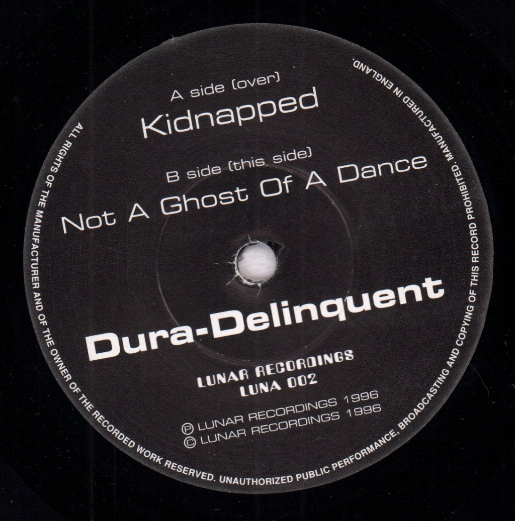 Dura-Delinquent - Kidnapped - 7 Inch