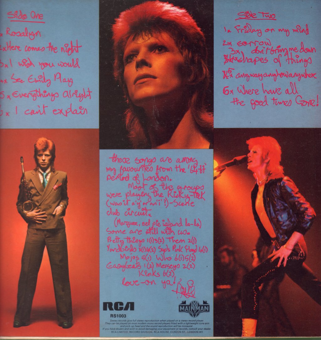 David Bowie - Pin Ups - Lp