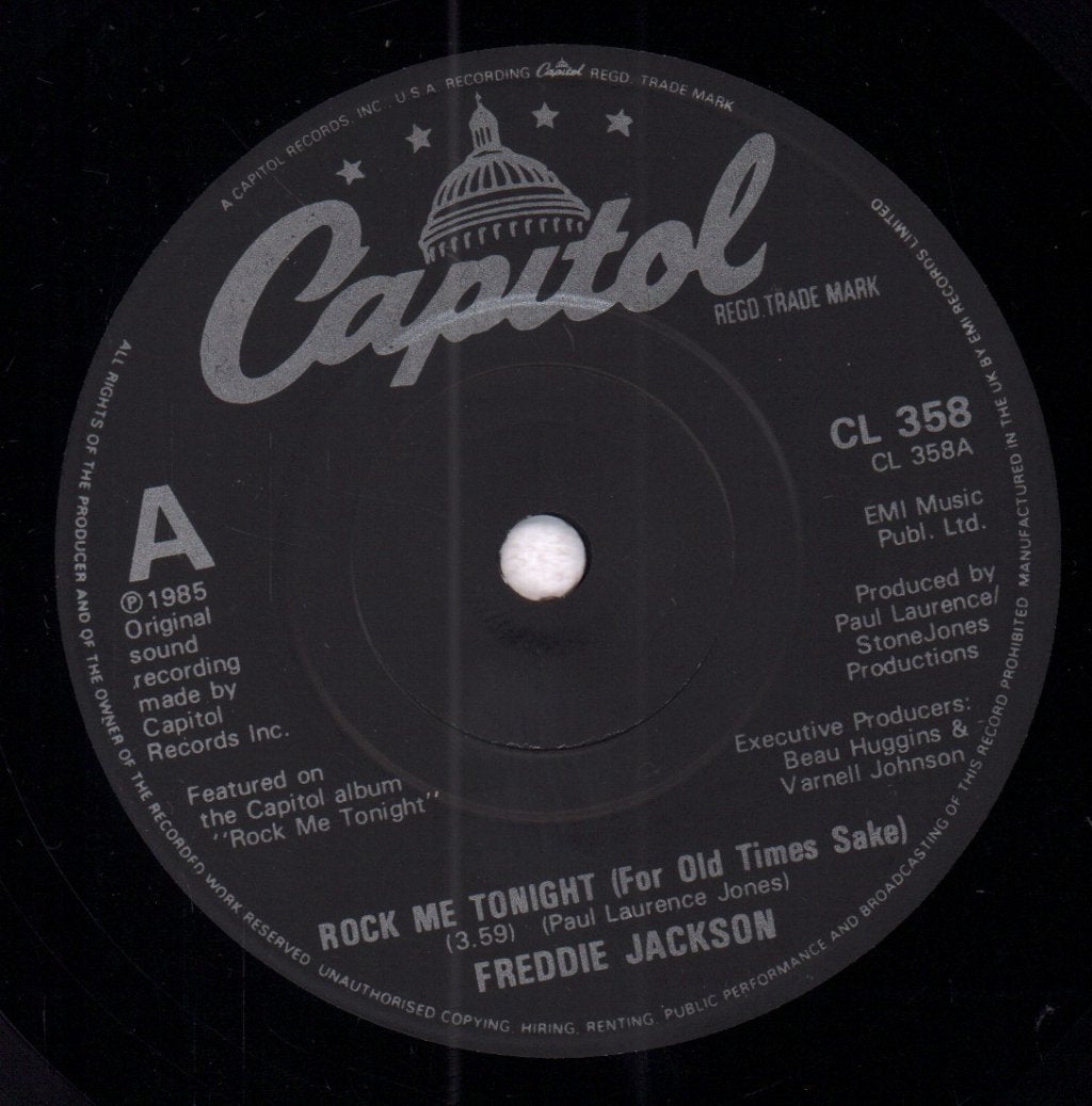 Freddie Jackson - Rock Me Tonight - 7 Inch