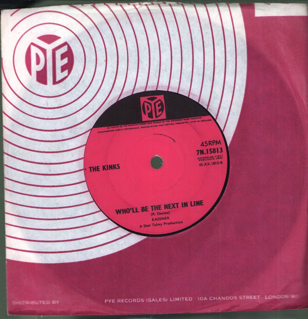 Kinks - Ev'rybody's Gonna Be Happy - 7 Inch