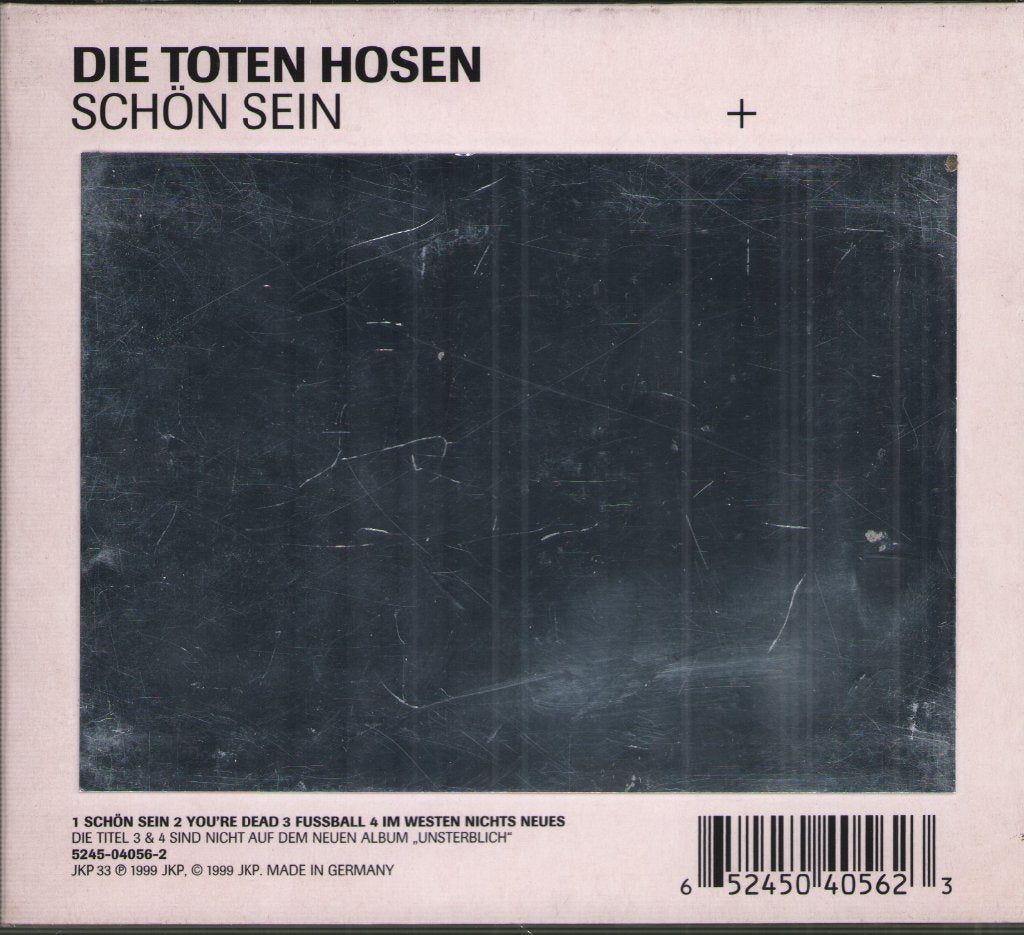 Die Toten Hosen - Schön Sein - Cd