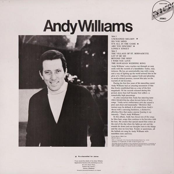 Andy Williams - Andy Williams - Lp