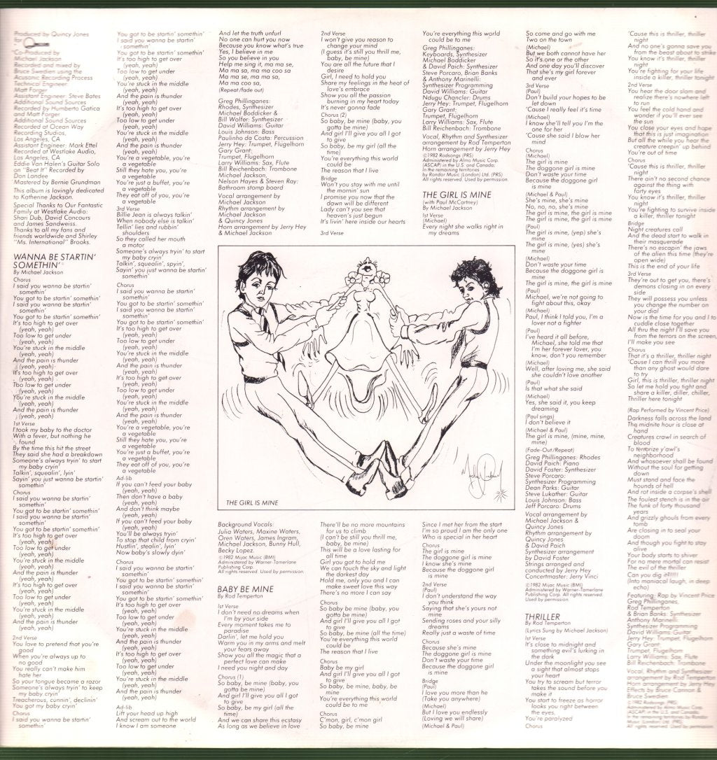 Michael Jackson - Thriller - Lp