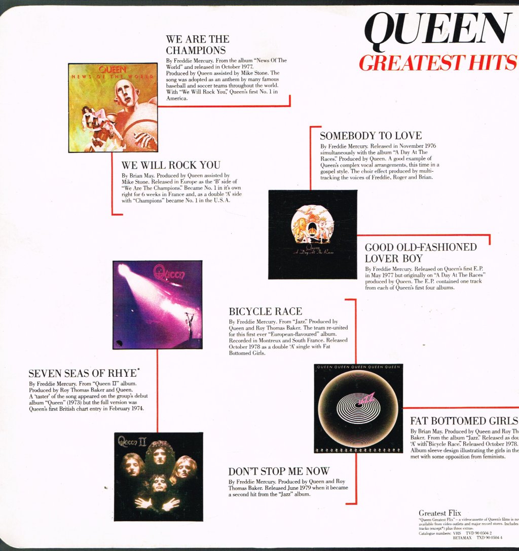 Queen - Greatest Hits - Lp