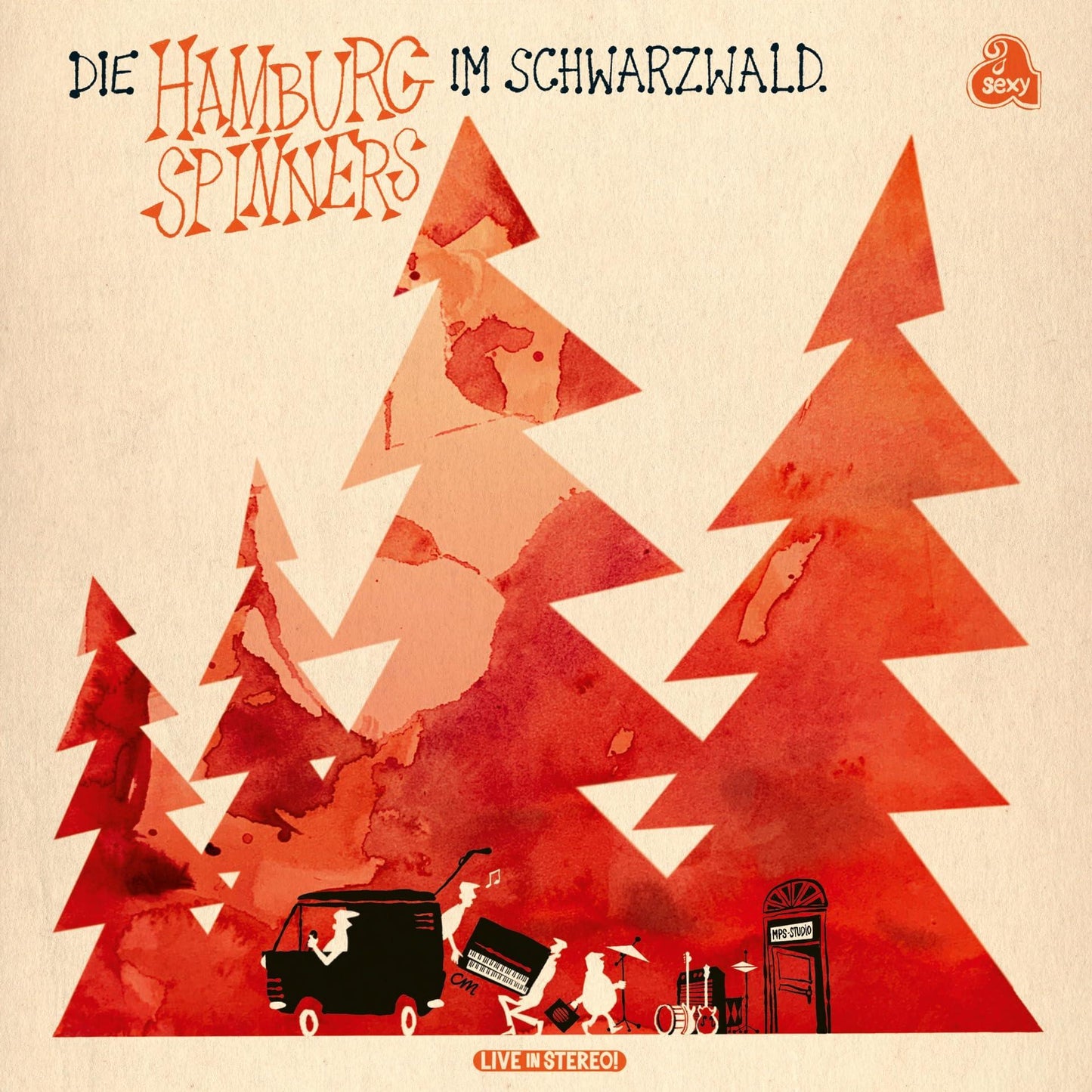 Hamburg Spinners - Im Schwarzwald - Lp