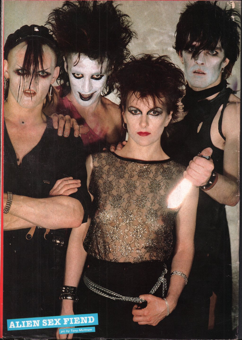 Beki Bondage/ Alien Sex Fiend - Punk Lives no.8 - Magazine