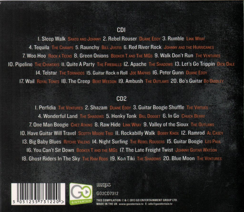 Various Artists - Guitar Greats - Double Cd