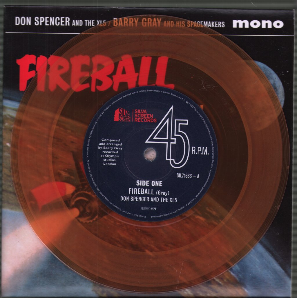Barry Gray And His Spacemakers - Fireball - 7 Inch