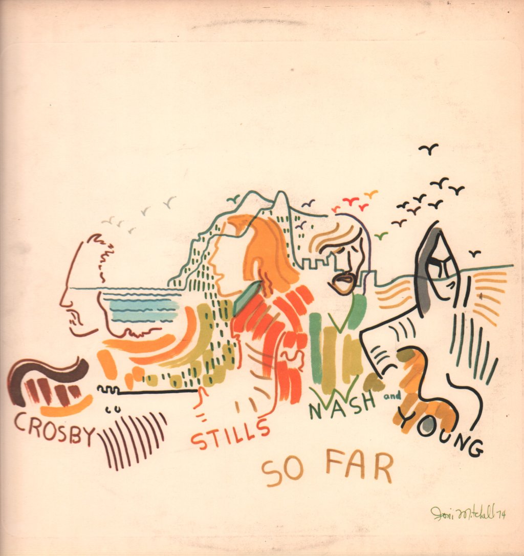 Crosby Stills Nash And Young - So Far - Lp