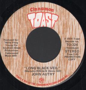 John Autry - Long Black Veil - 7 Inch