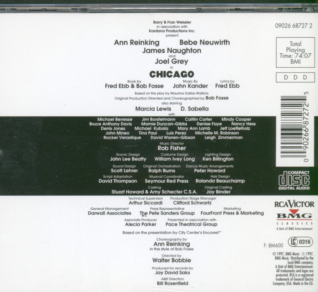 Chicago The Musical - Chicago The Musical - Cd