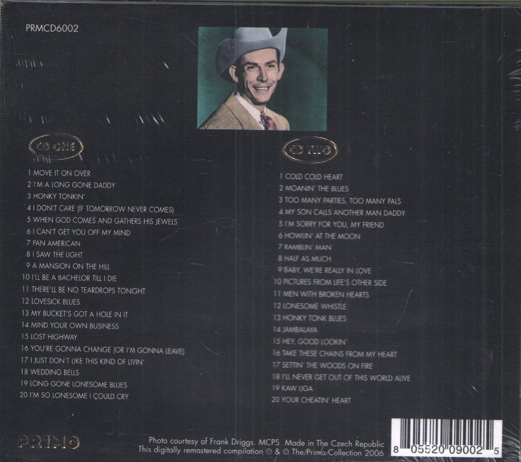 Hank Williams - Hillbilly Shakespeare - Double Cd
