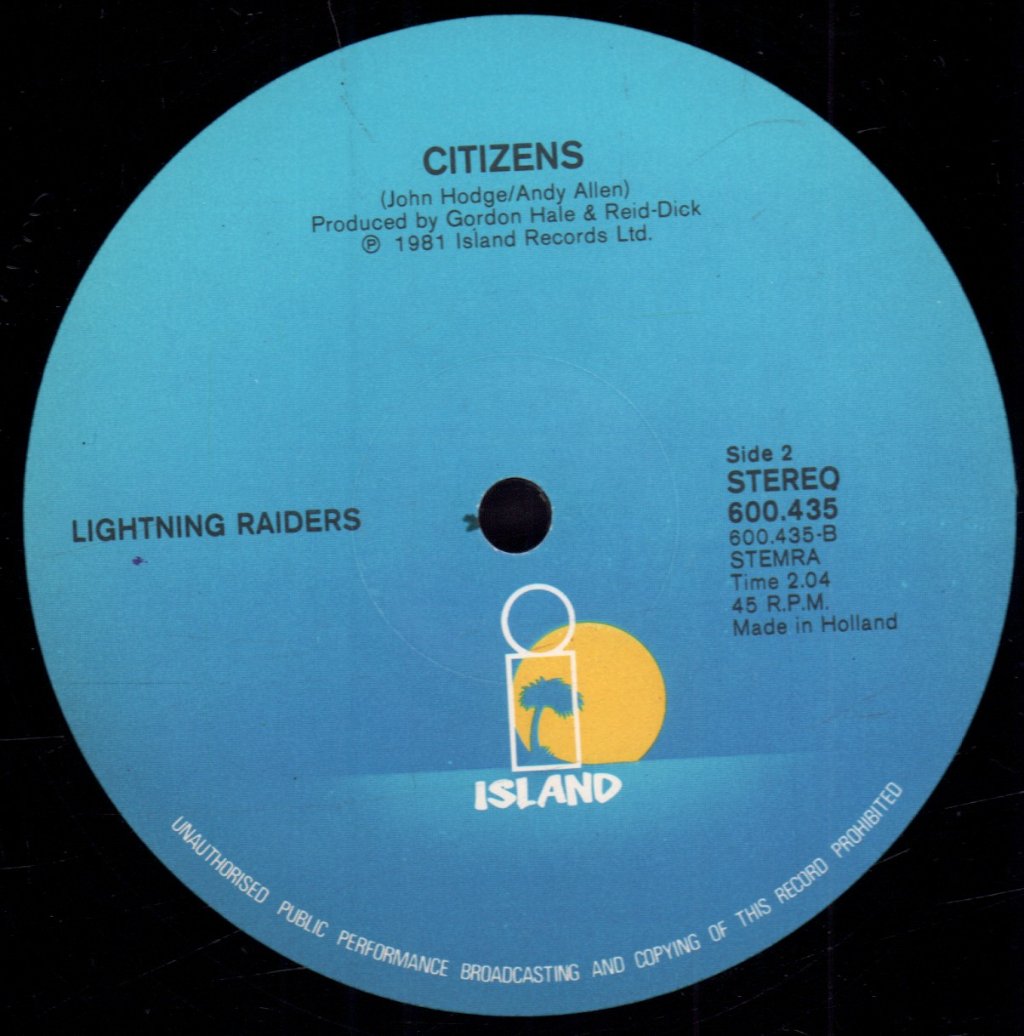 Lightning Raiders - Criminal World - 12 Inch
