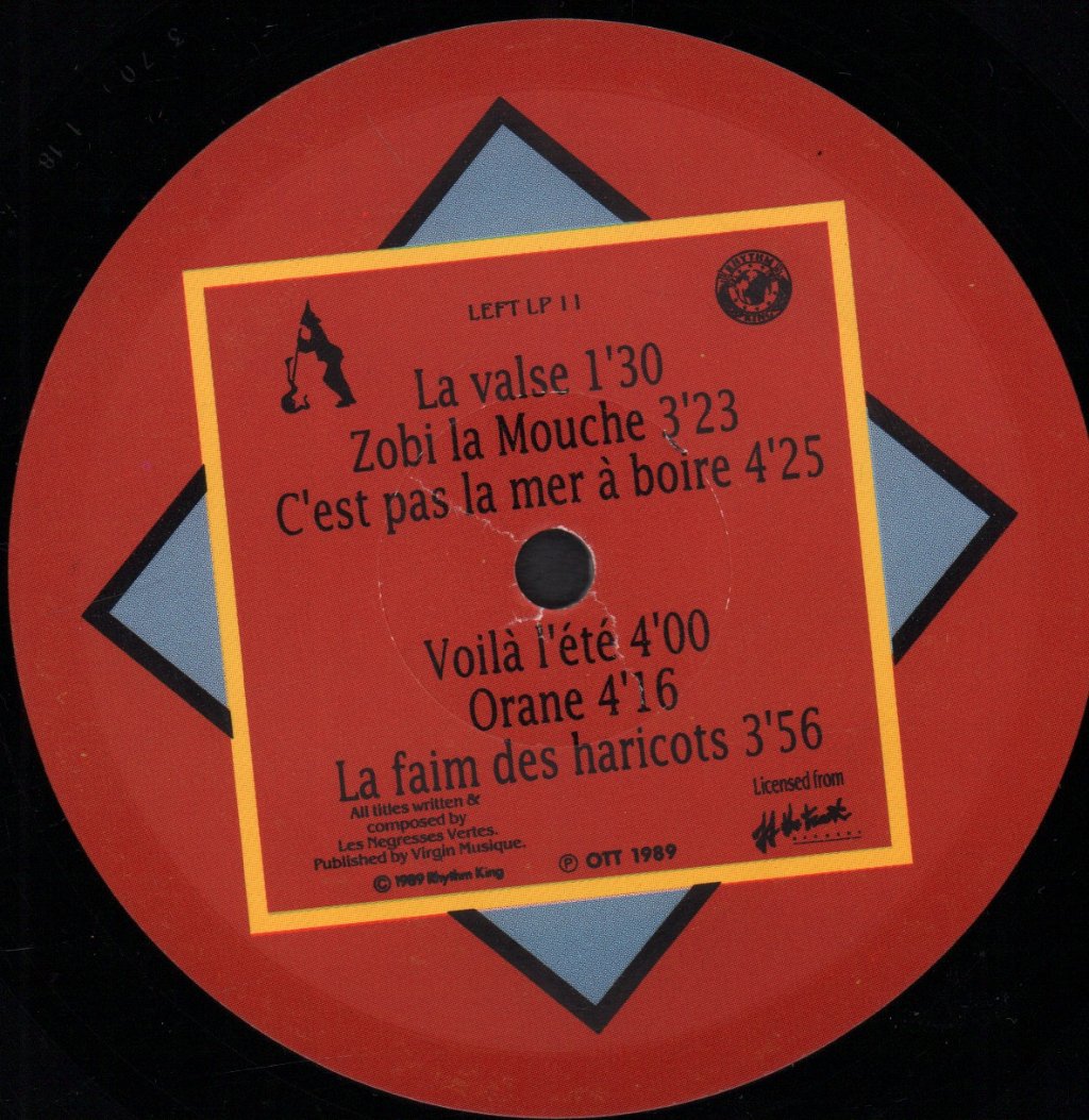 Les Negresses Vertes - Mlah - Lp