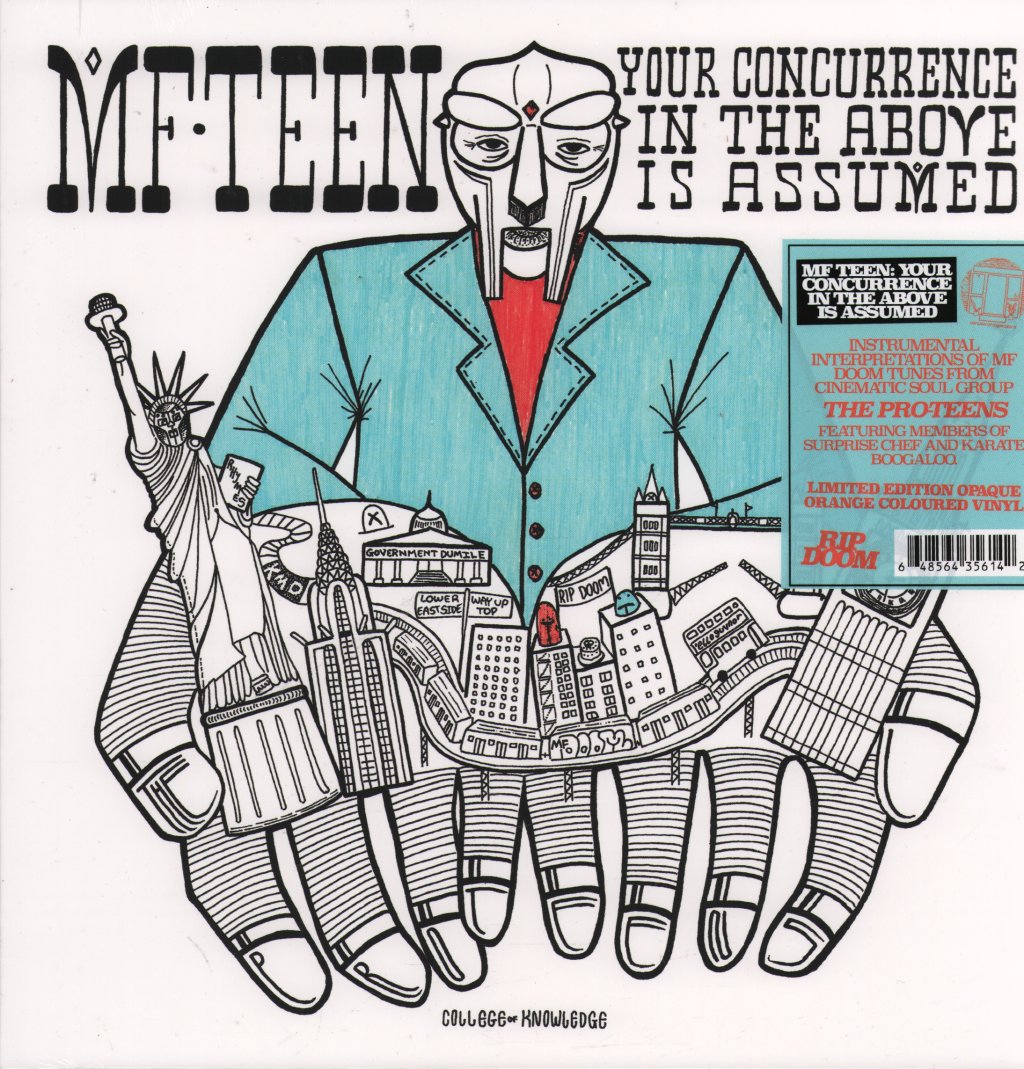 The Pro-Teens - MF TEEN: Your Concurrence In The Above Is Assumed - Lp