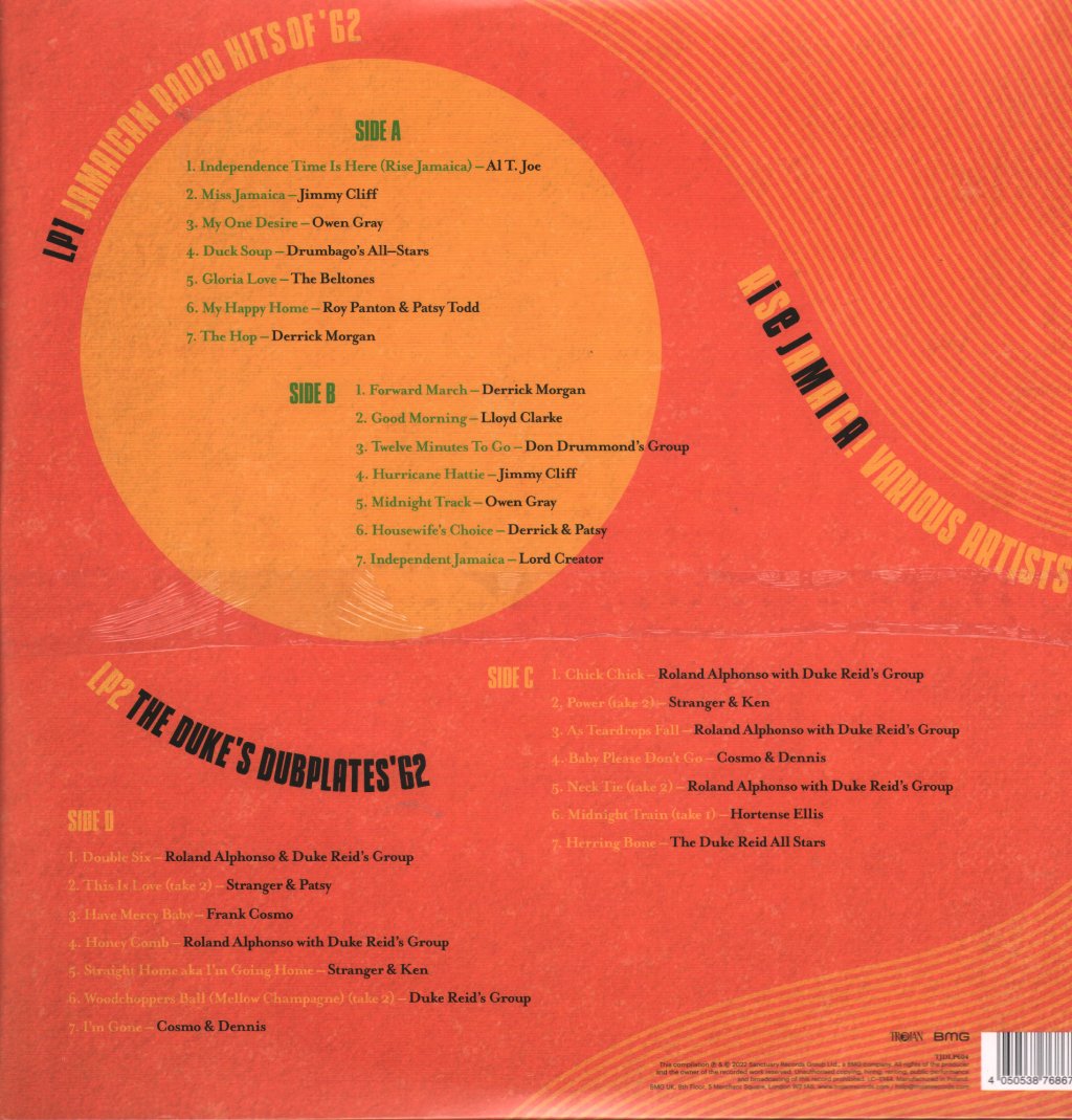 Various Artists - Rise Jamaica: Jamaican Independence Special - Double Lp