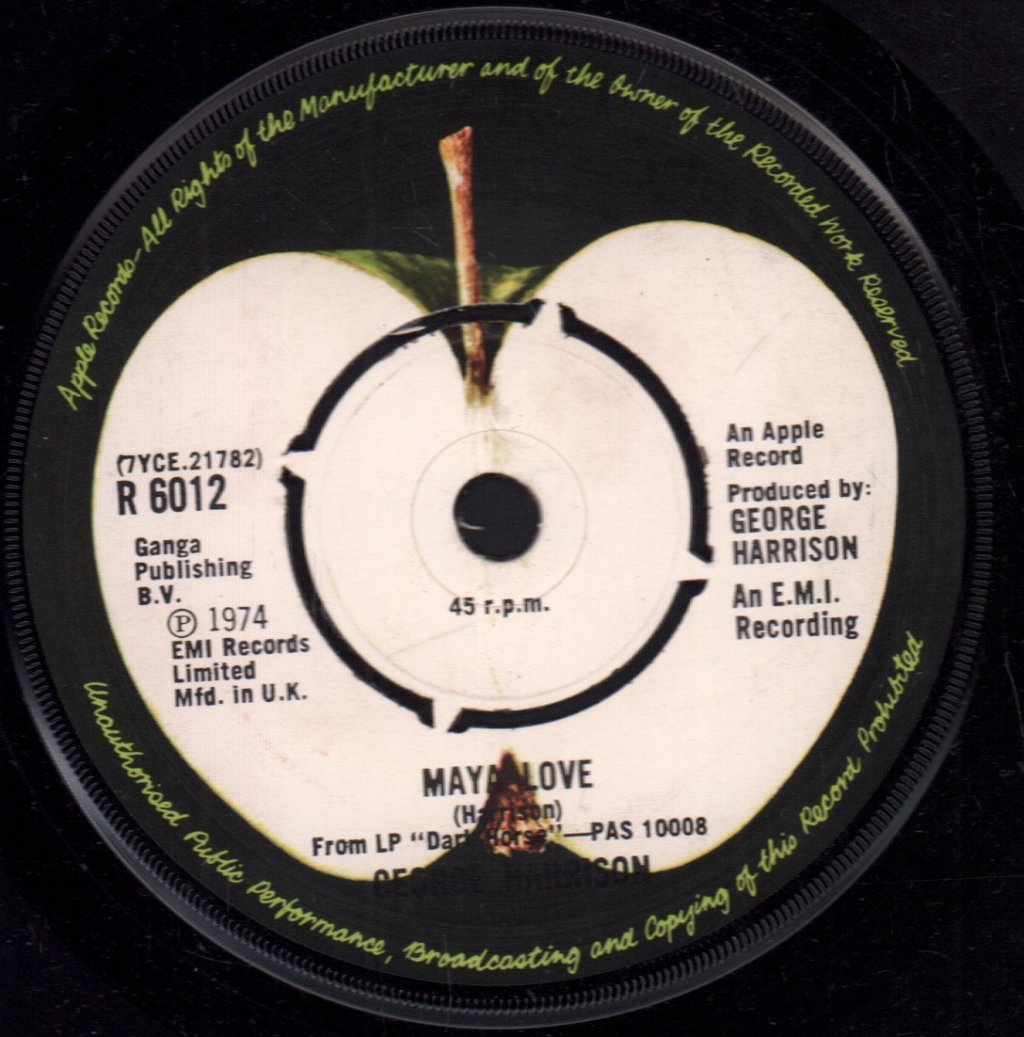 George Harrison - This Guitar - 7 Inch