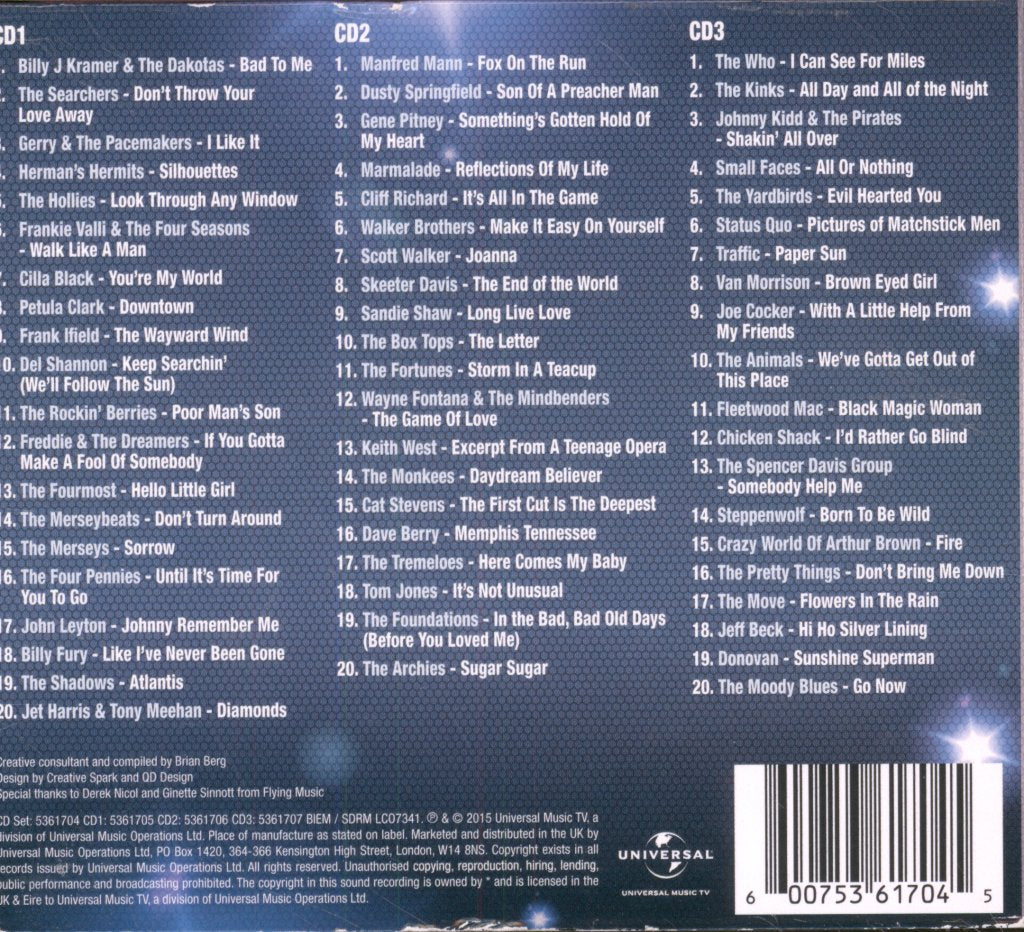 Various Artists - Solid Silver 60s Greatest Hits - Cd Set