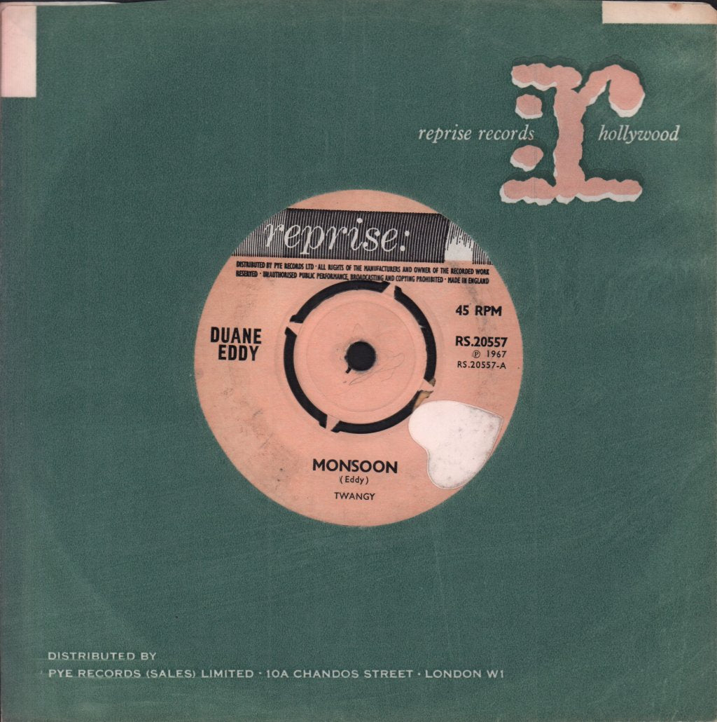 Duane Eddy - Monsoon / Roarin' - 7 Inch