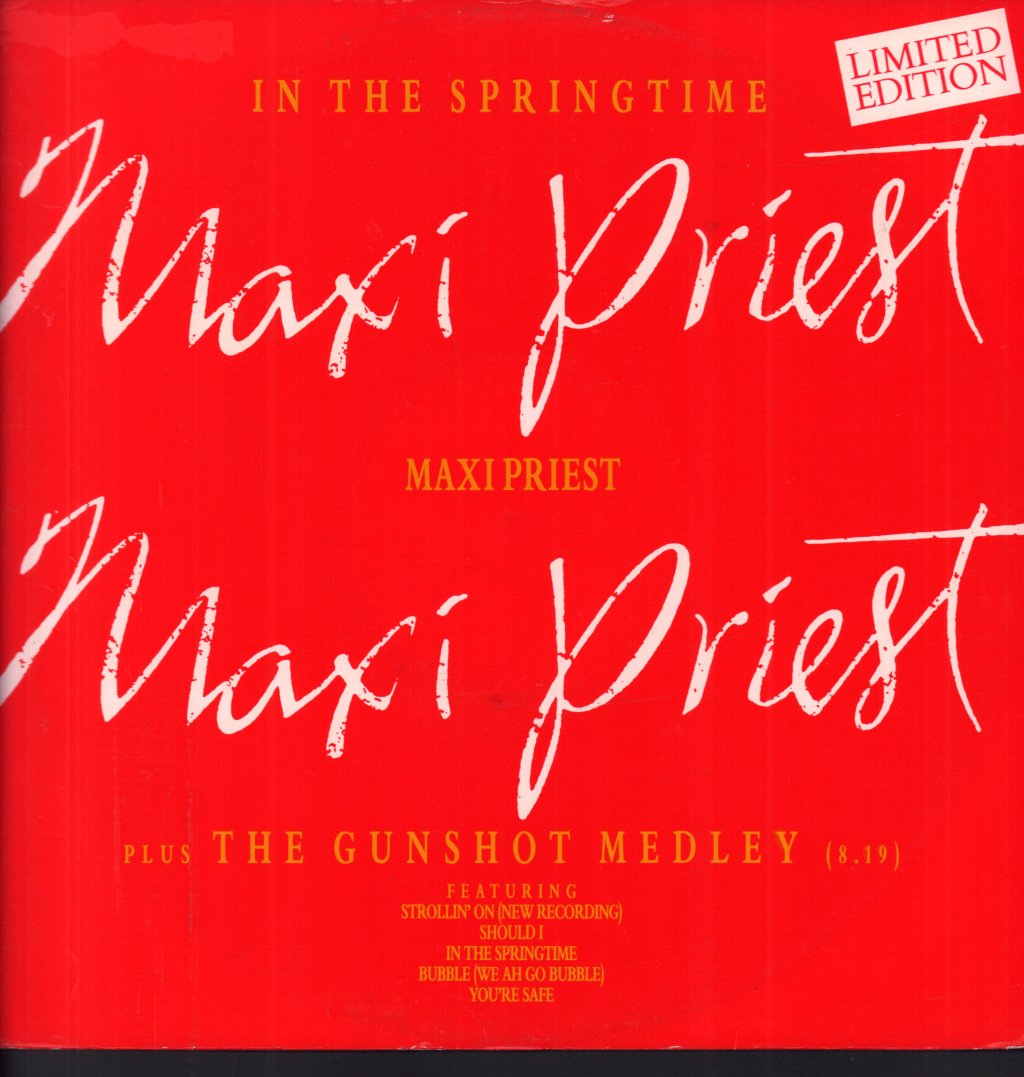 Maxi Priest - In The Springtime - 12 Inch