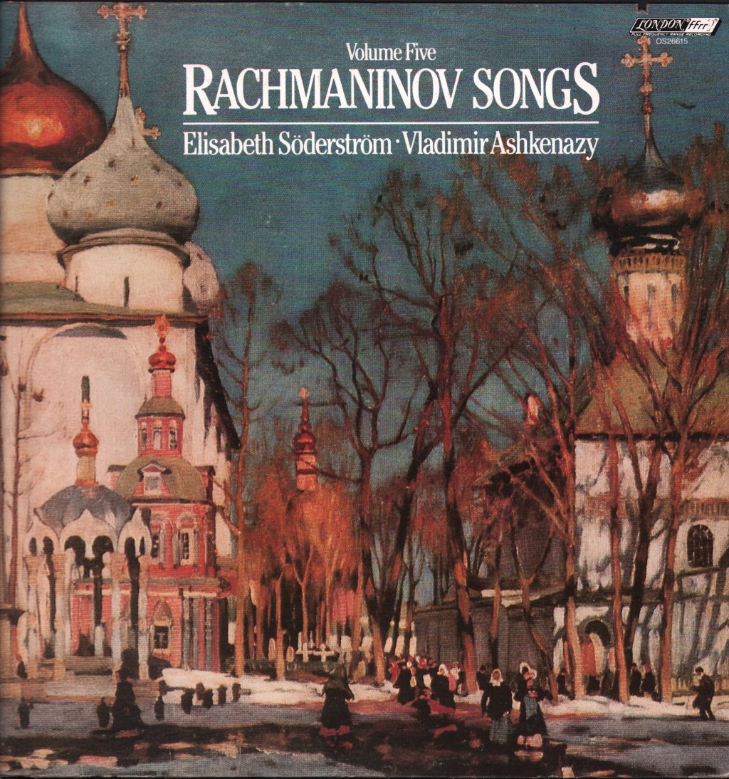 Elisabeth Soderstrom / Vladimir Ashkenazy - Rachmaninov Songs - Lp