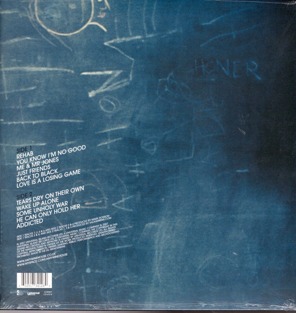 Amy Winehouse - Back To Black - Lp