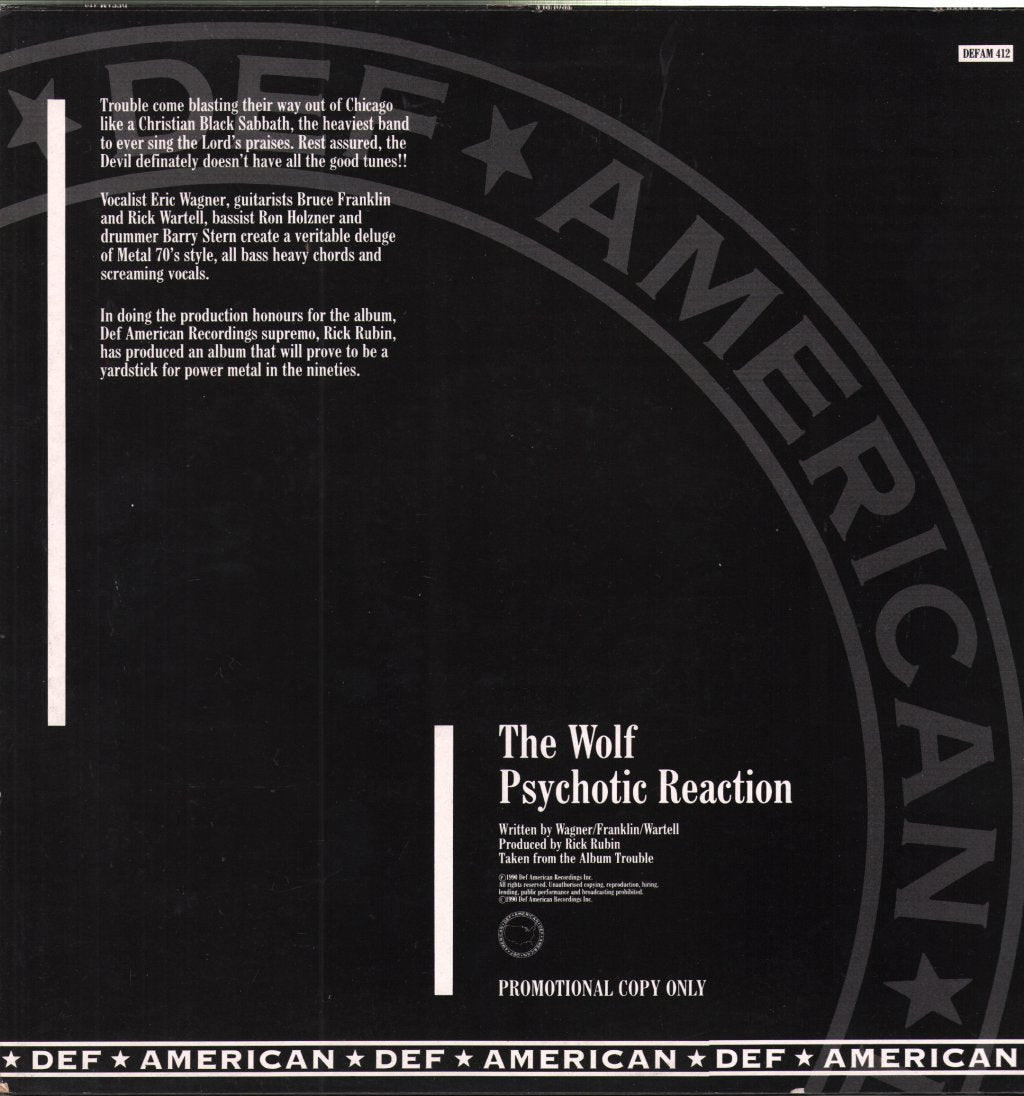 Trouble - Wolf - 12 Inch