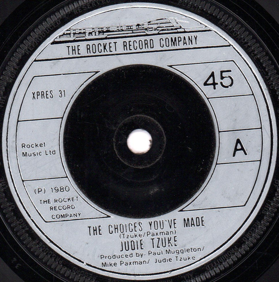 Judie Tzuke - Choices You've Made - 7 Inch