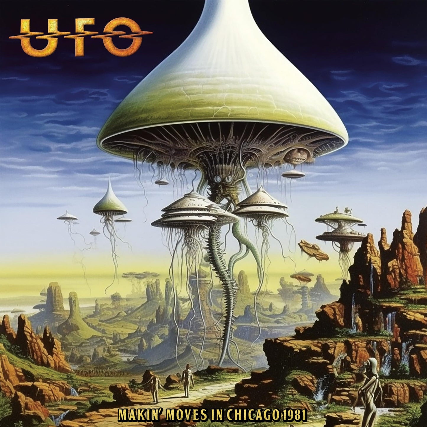 UFO - Makin' Moves In Chicago 1981 - Double Lp