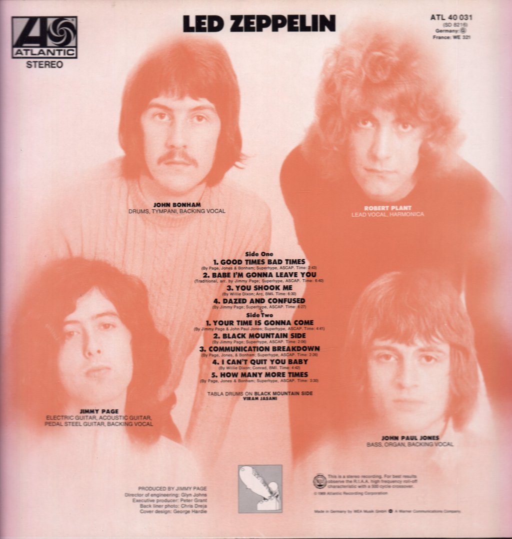 Led Zeppelin - Led Zeppelin - Lp