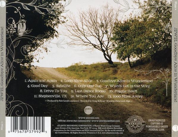 Jewel - Goodbye Alice In Wonderland - Cd