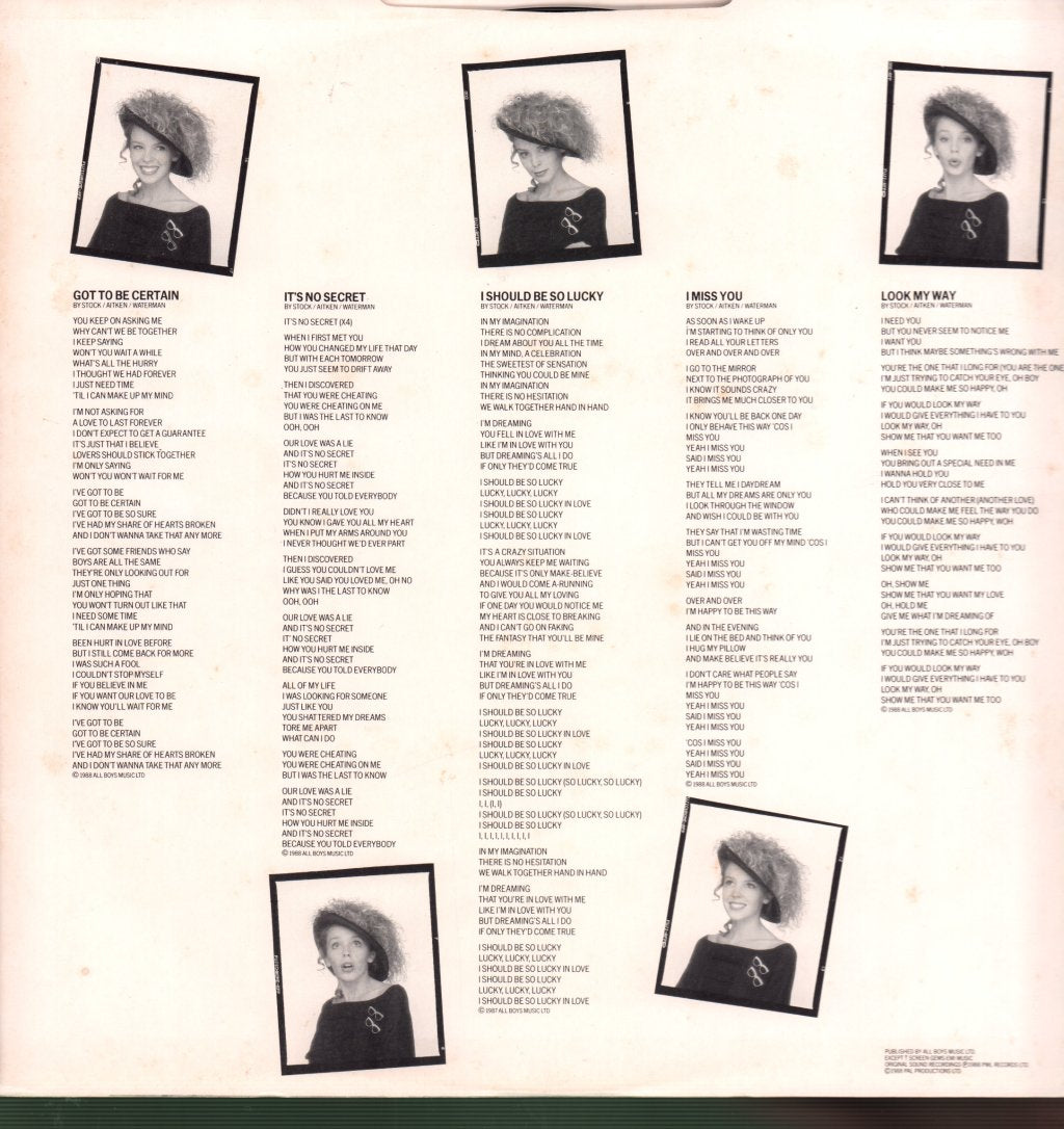 Kylie Minogue - Kylie - Lp