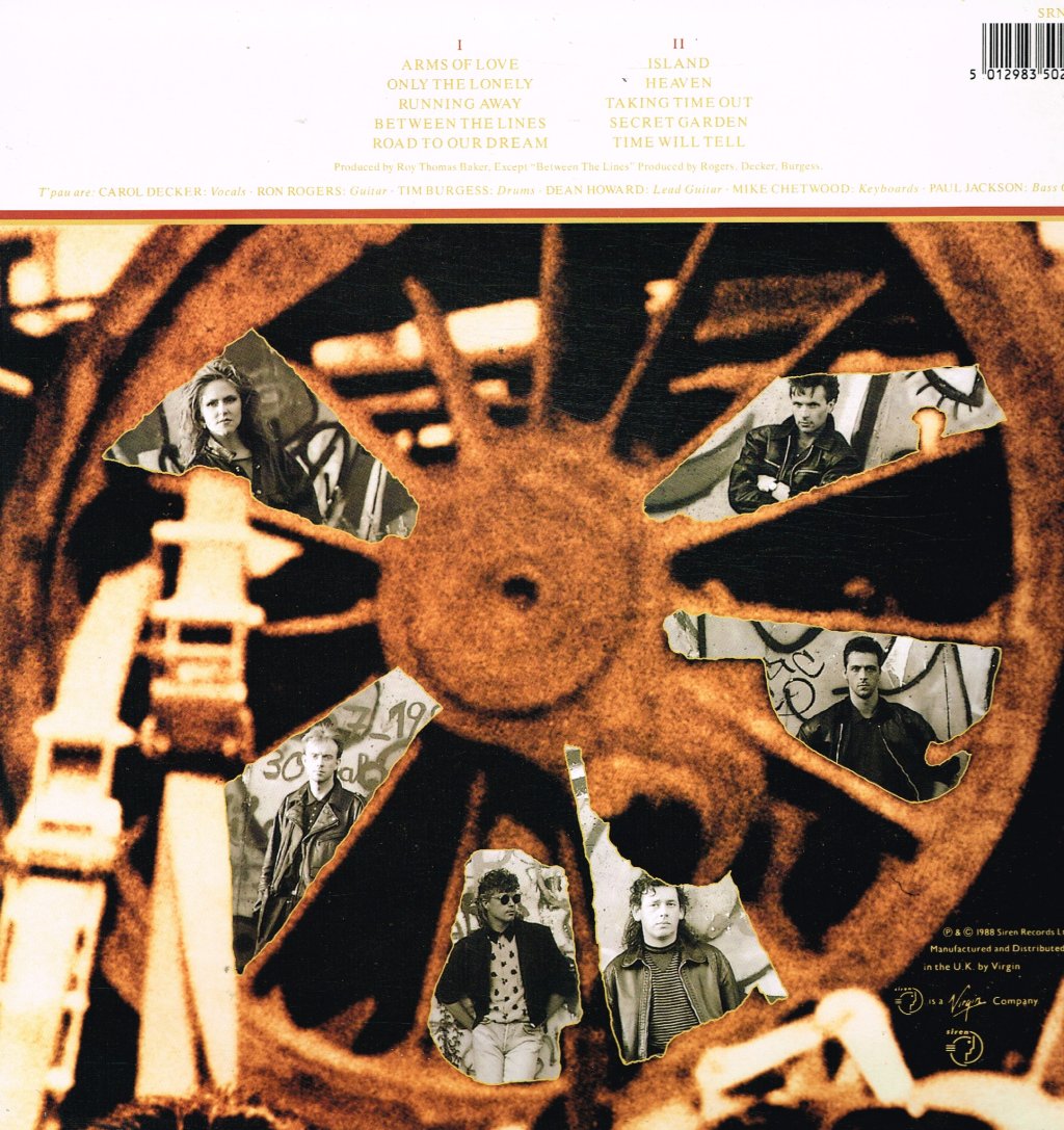 T'PAU - Rage - Lp